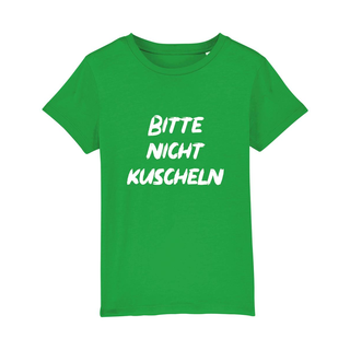 Kipla Shirt Jungen grün Bitte nicht kuscheln